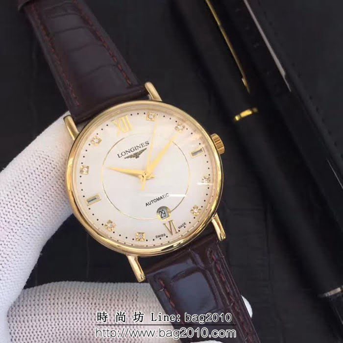 LONGINES浪琴 商務百搭 時尚男士腕表 WSS1847